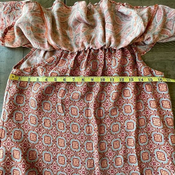 Sanctuary Off Shoulder with Ruffle Shift - Picture 6 of 6